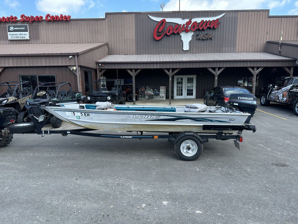 1998 Lowe 162 Jet Boat with 50/35 Evinrude Jet | Cowtown USA, Inc.